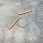 Kit 8 Herramientas Torno Caja Madera