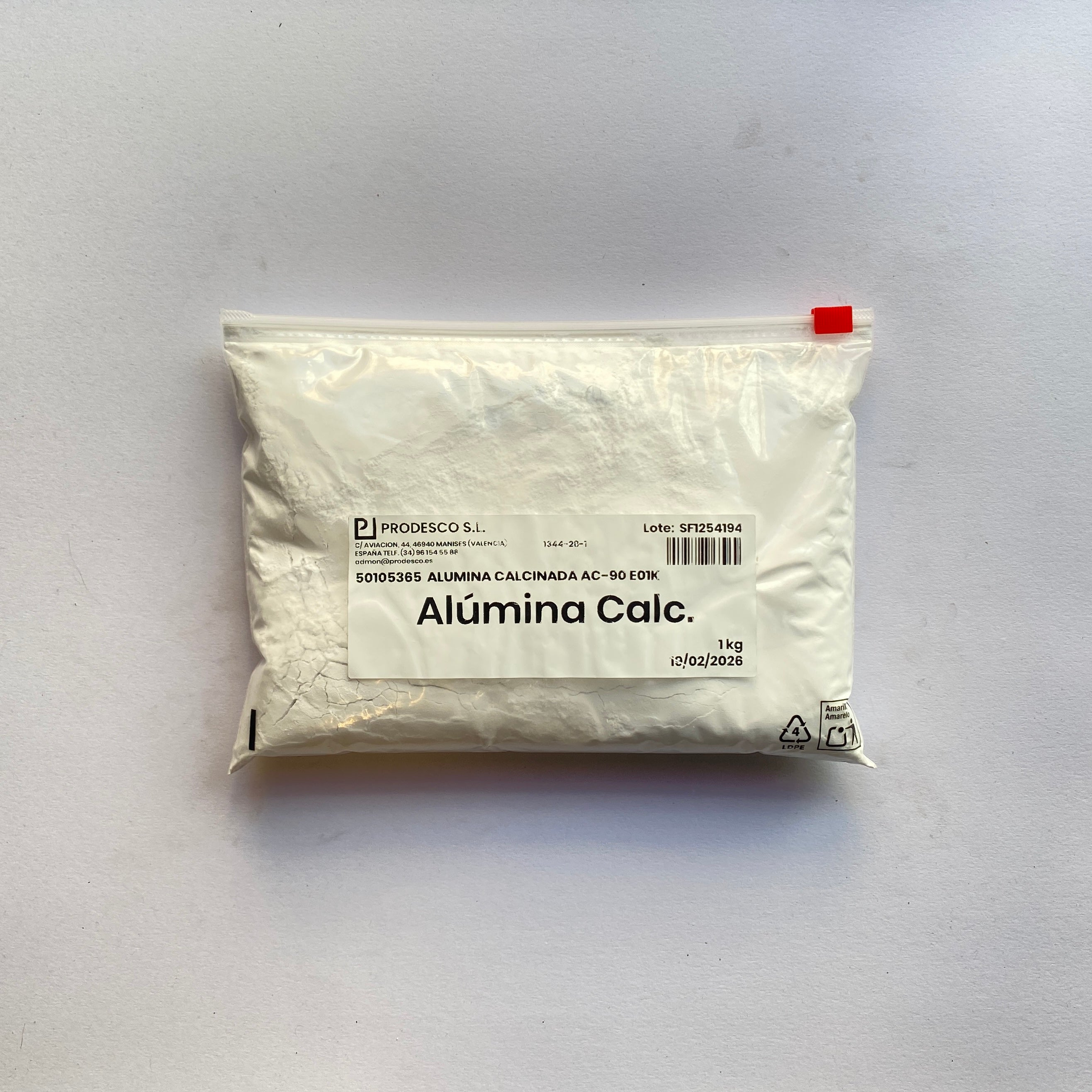 Alumina Calcinada AC-90 Imagen principal del producto
