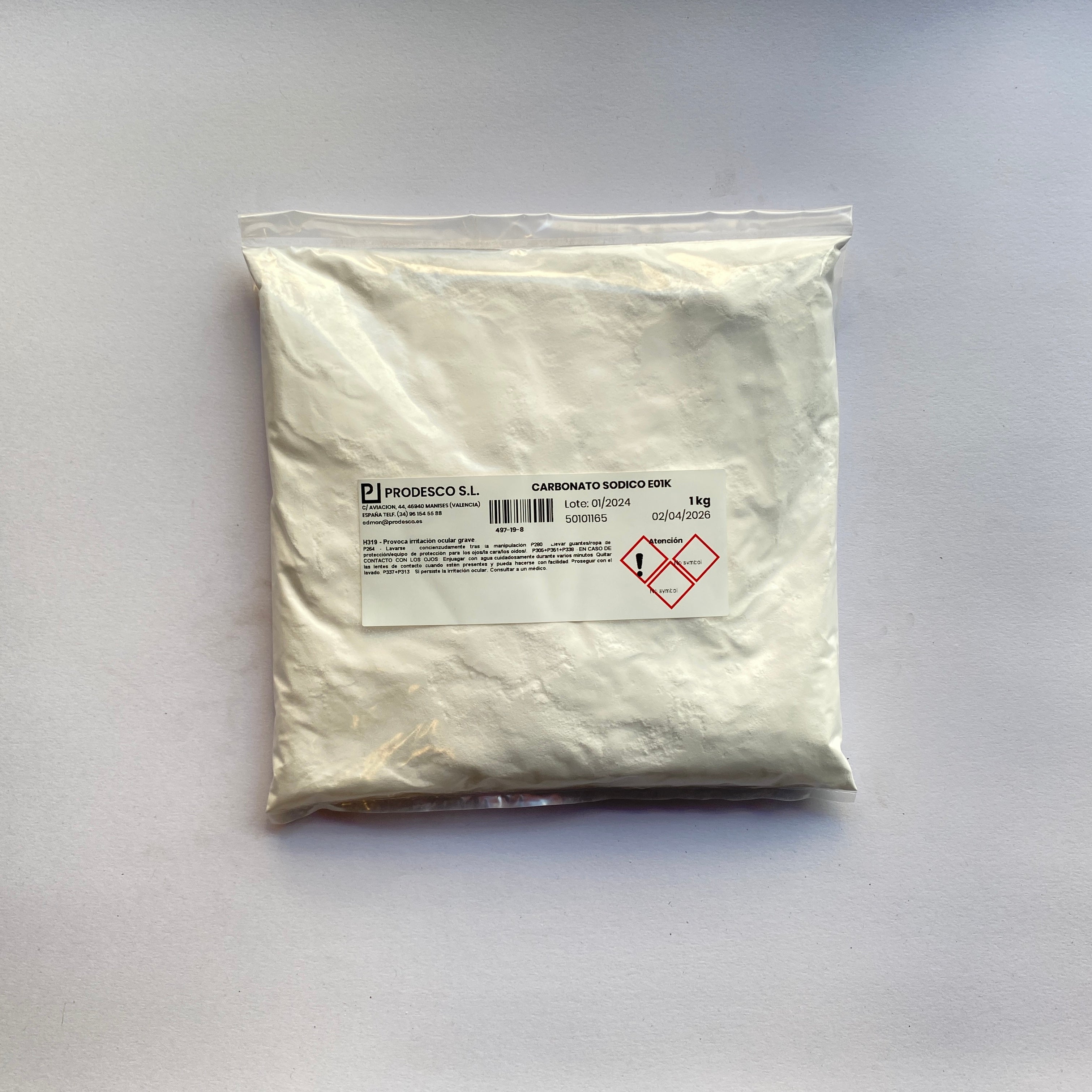 Carbonato Sódico 1 kg