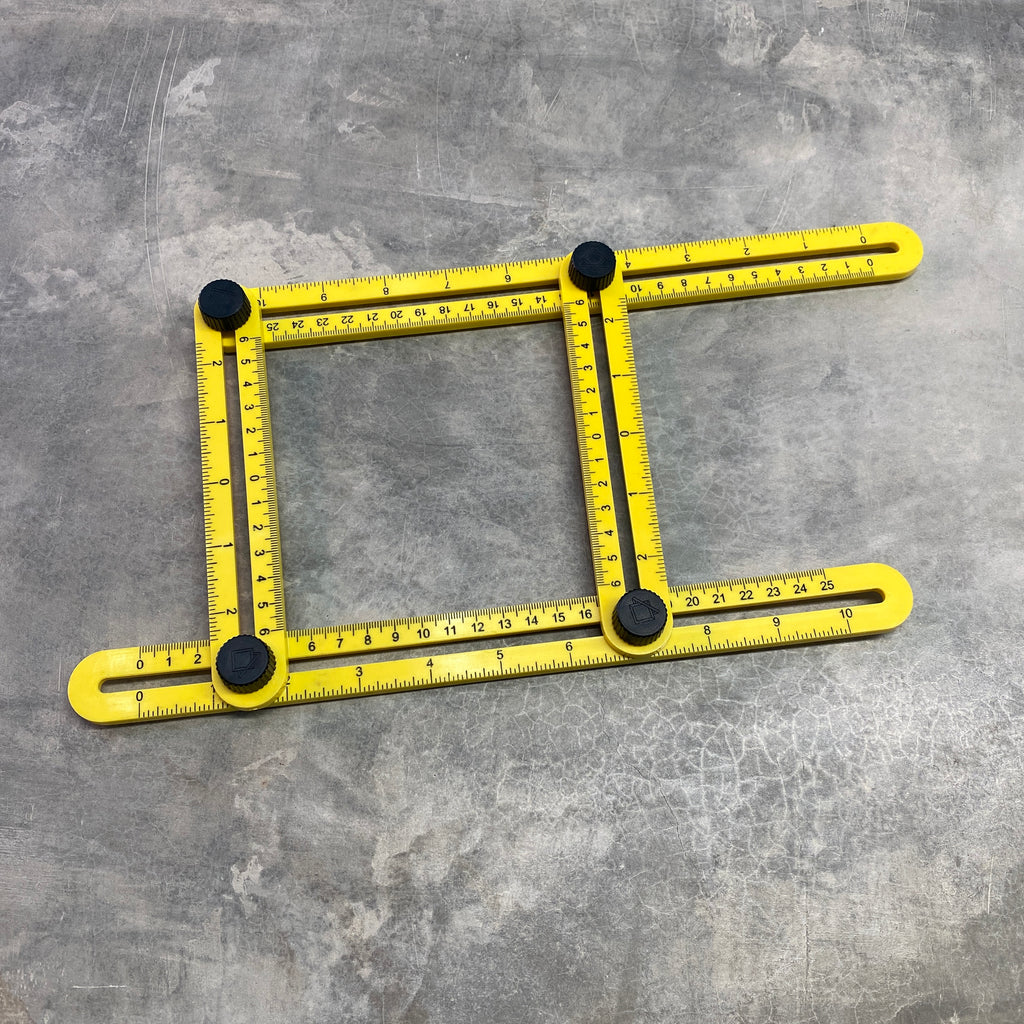 Regla Cortadora de Planchas 25×12 cm