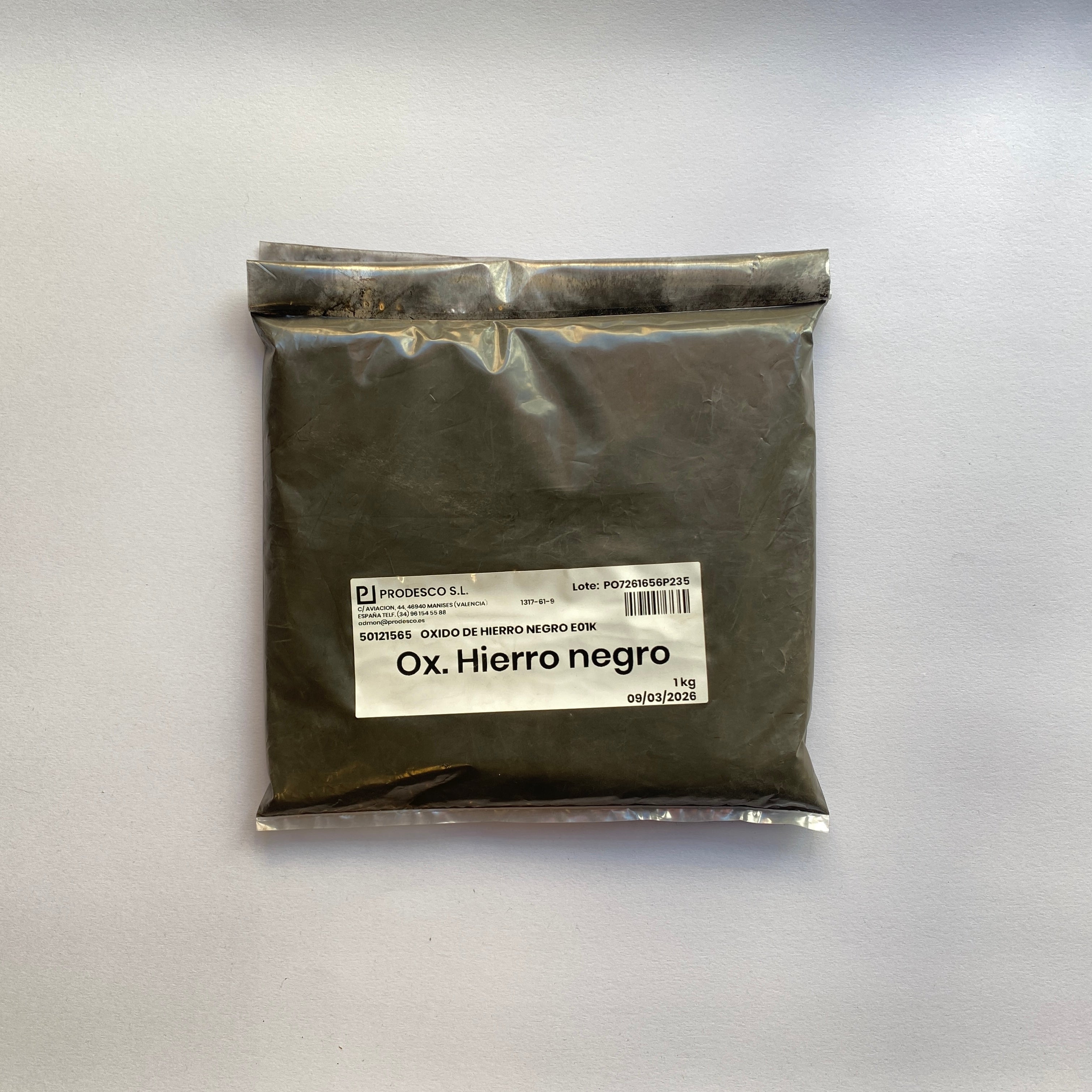 Óxido de Hierro Negro 1 kg Imagen principal del producto