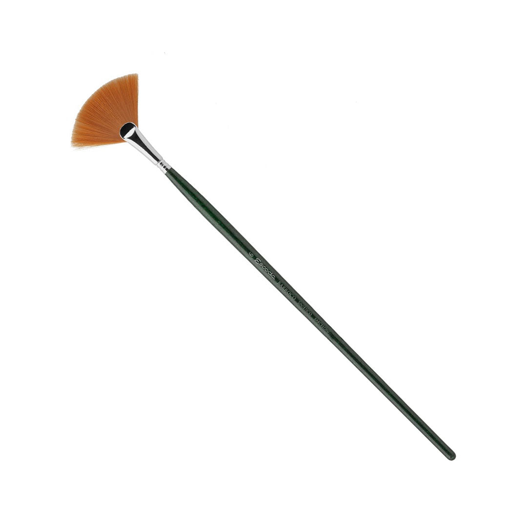 Pincel Escoda Plano Abanico Fibra Toray Oro 4237