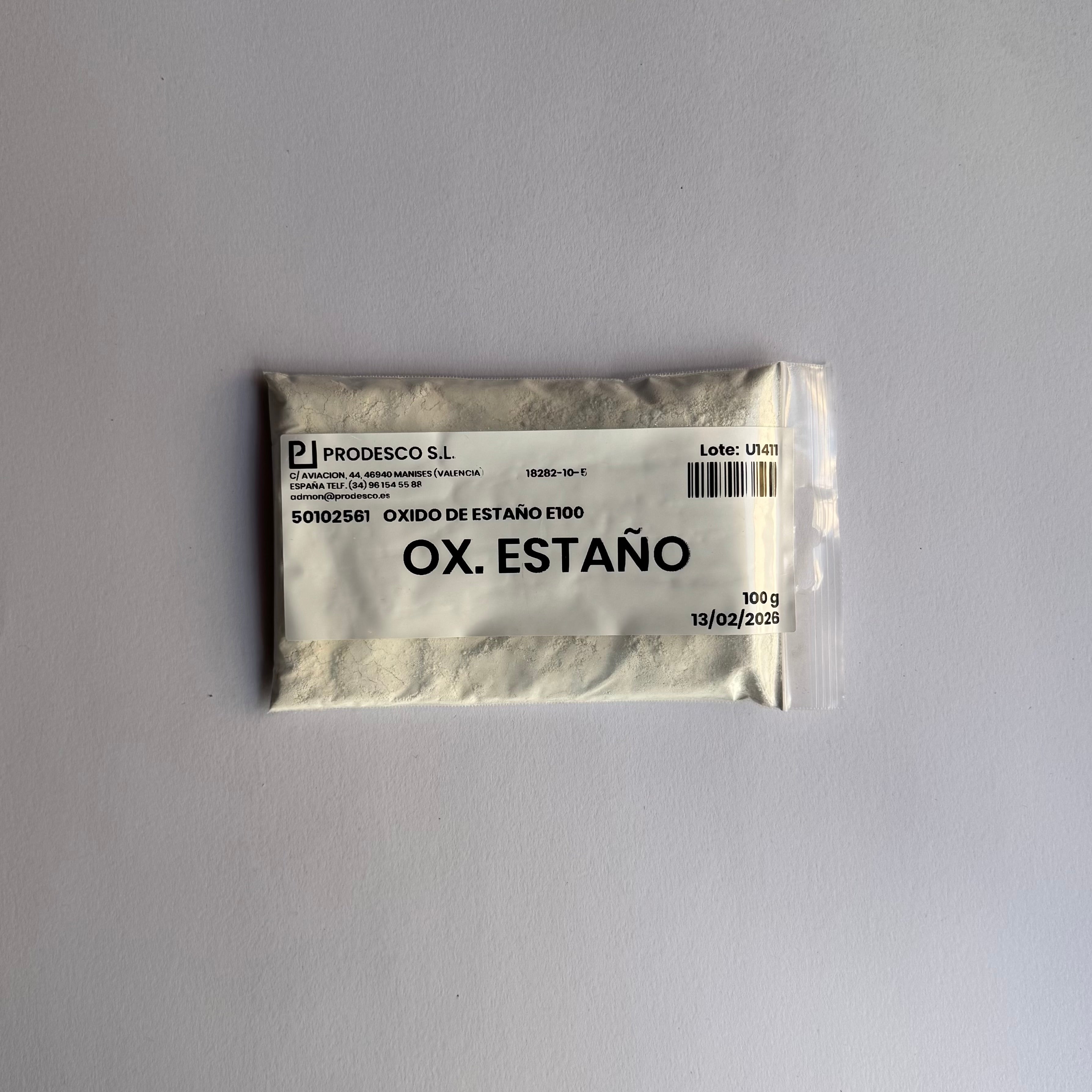 Óxido de Estaño 100 g Imagen principal del producto