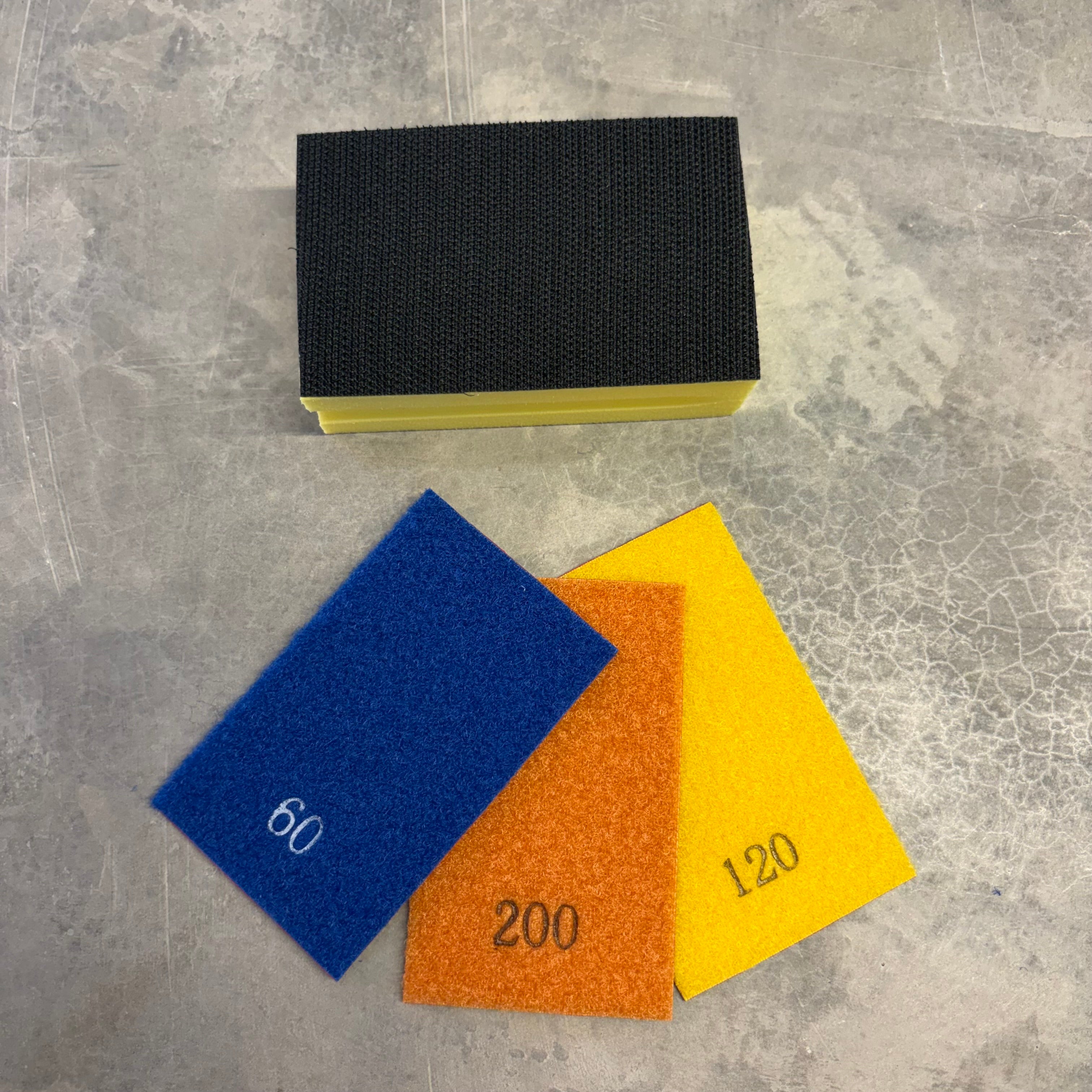 Kit 3 Lijas de Diamante Intercambiables #60/#120/#200