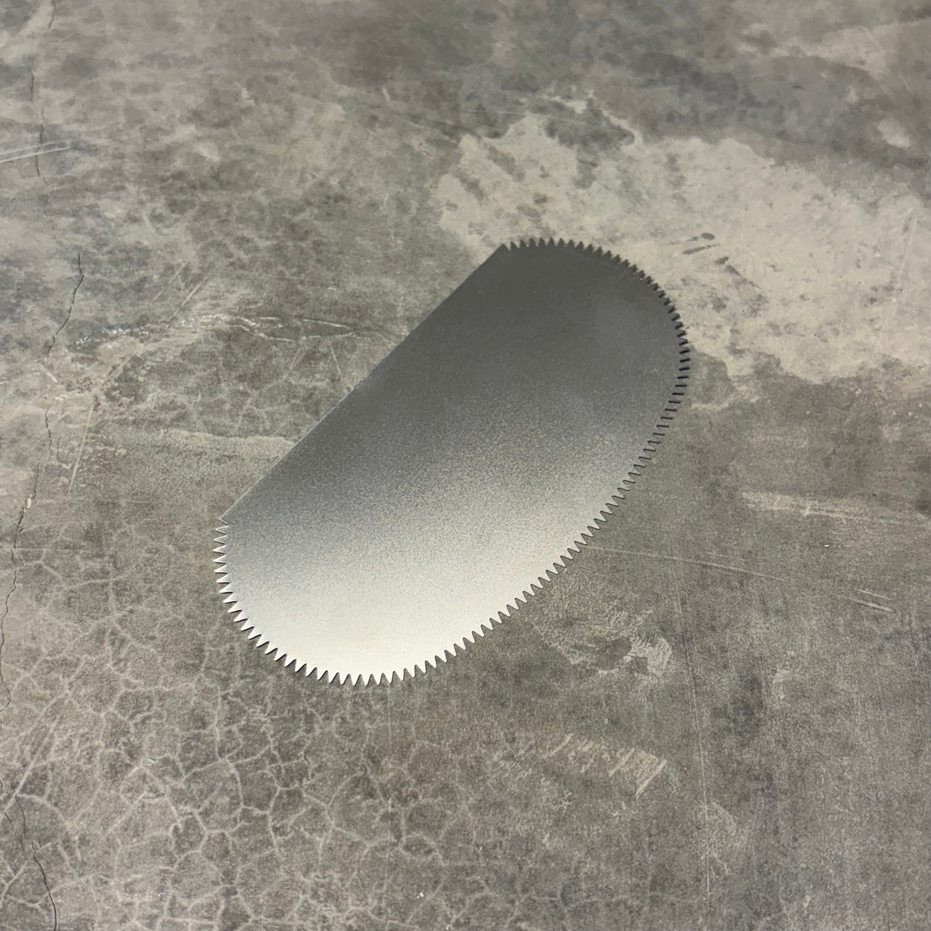 Lengüeta Acero Inox. Nº5 Ovoide Dentada Imagen principal del producto