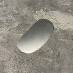 Lengüeta Acero Inox. Nº5 Ovoide Dentada
