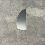 Lengüeta Acero Inox. Nº02 Media luna G.