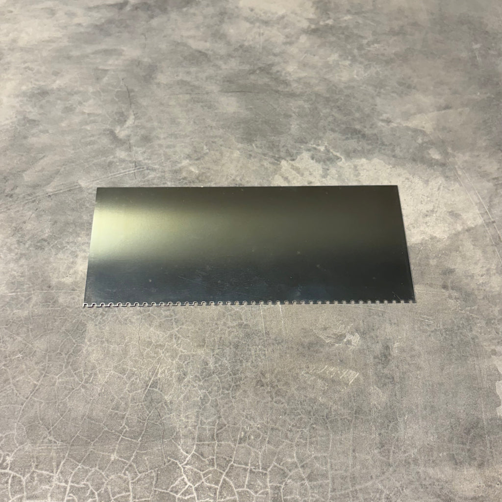 Lengüeta Acero Inox. Nº01 Dentada