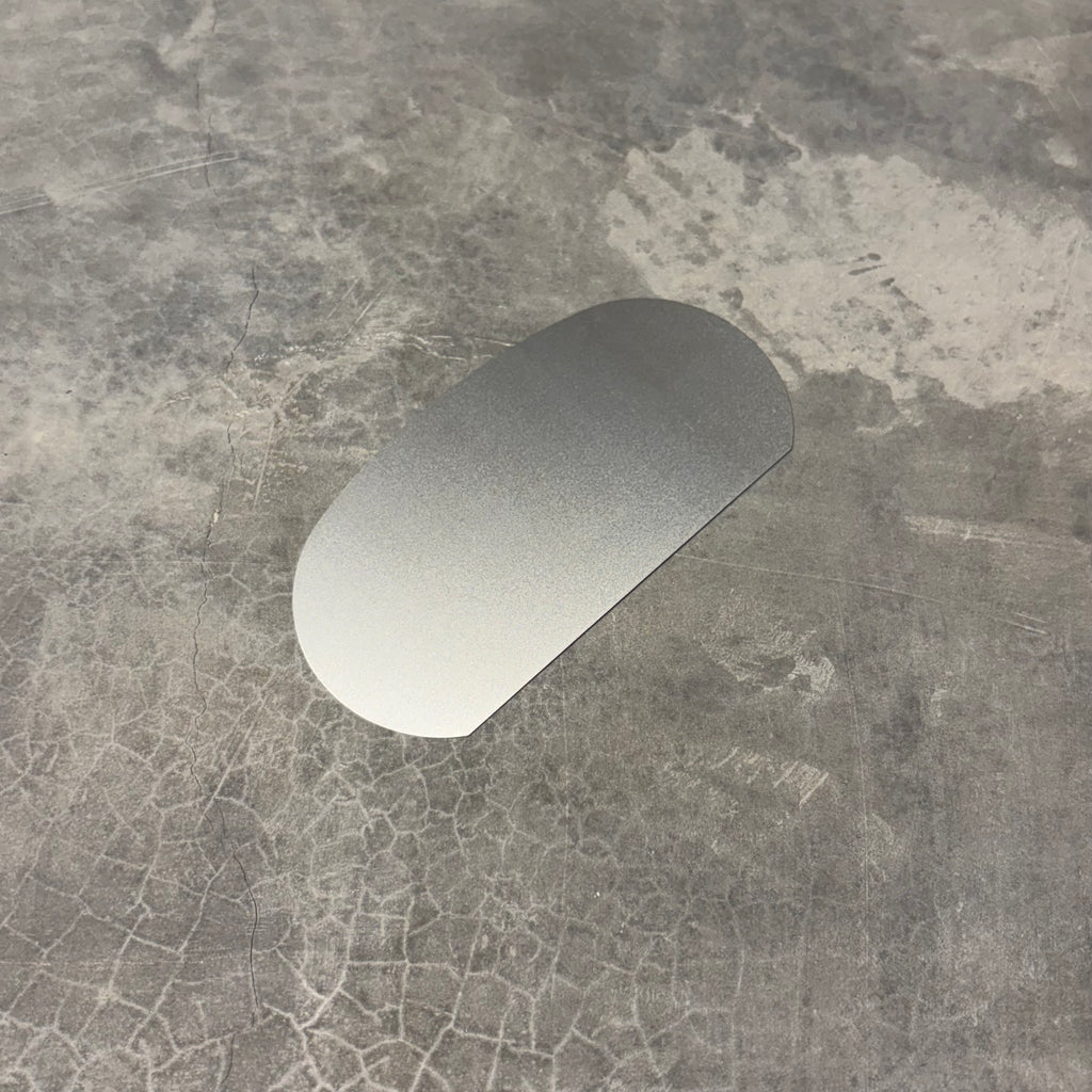 Lengüeta Acero Inox. Nº8 Ovoide lisa