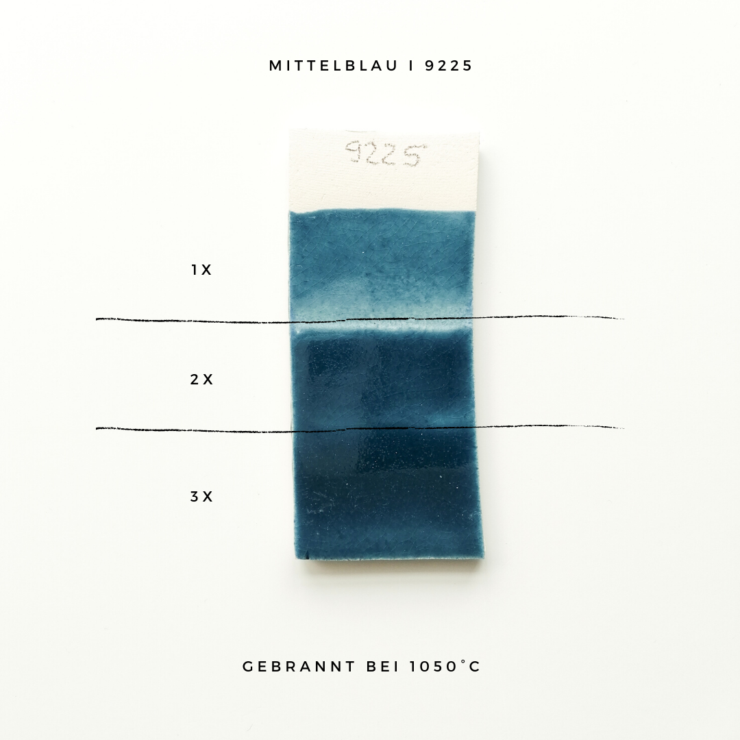 Esmalte BOTZ Irdenware 9225 Mittelblau 200ml