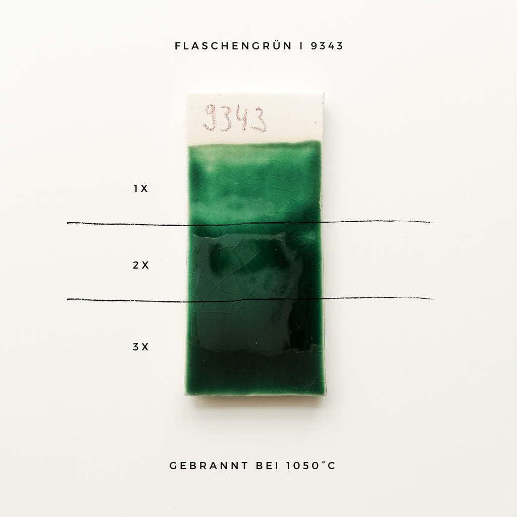 Esmalte BOTZ Irdenware 9343 Flaschengrün 200ml