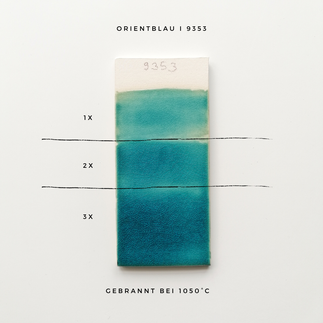 Esmalte BOTZ Irdenware 9353 Orientblau 200ml