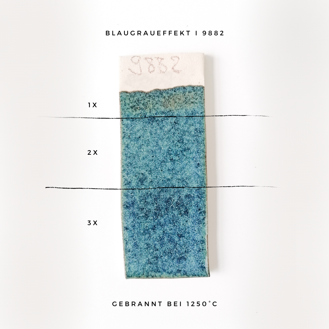 Esmalte BOTZ Steinzeug 9882 Blaugraueffekt 200ml Imagen secundaria del producto