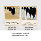 Mayco Stoneware Ritual Glaze SW-424 Blue Melt Gloop 473 ml