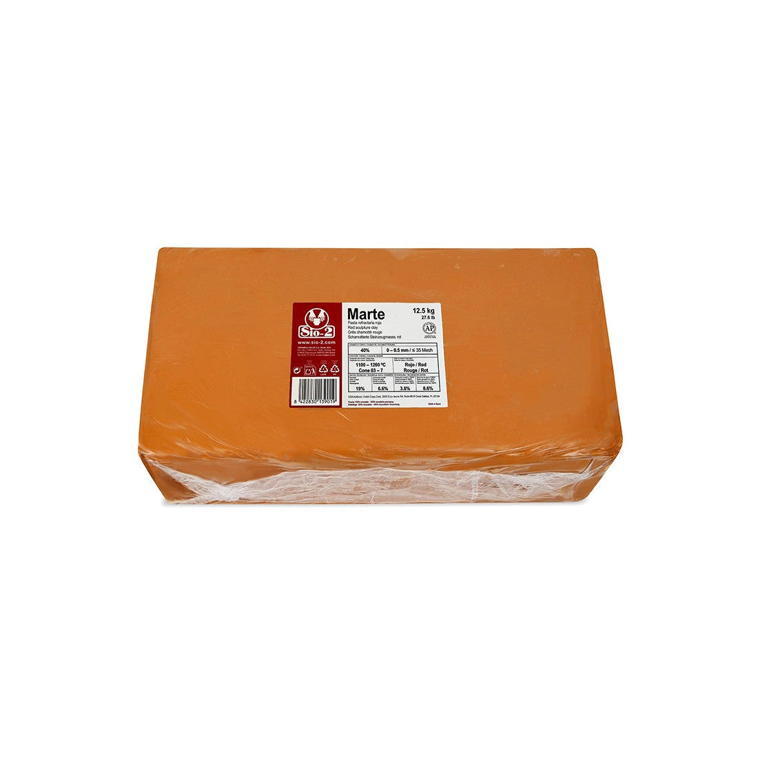 MARTE Gres Rojo 0-0,5 mm 12,5 kg Imagen secundaria del producto