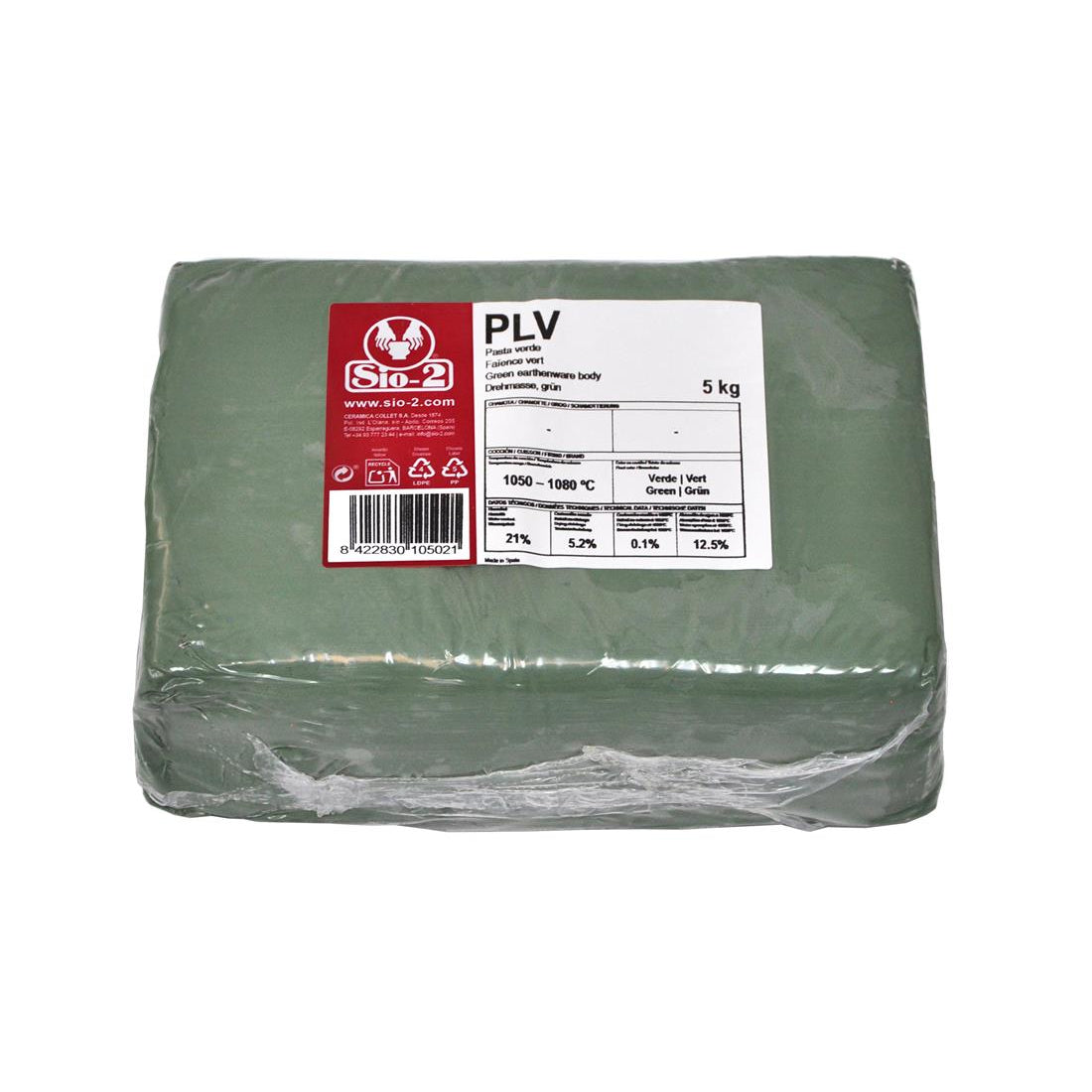 Pasta PLV Verde 5 kg Imagen secundaria del producto