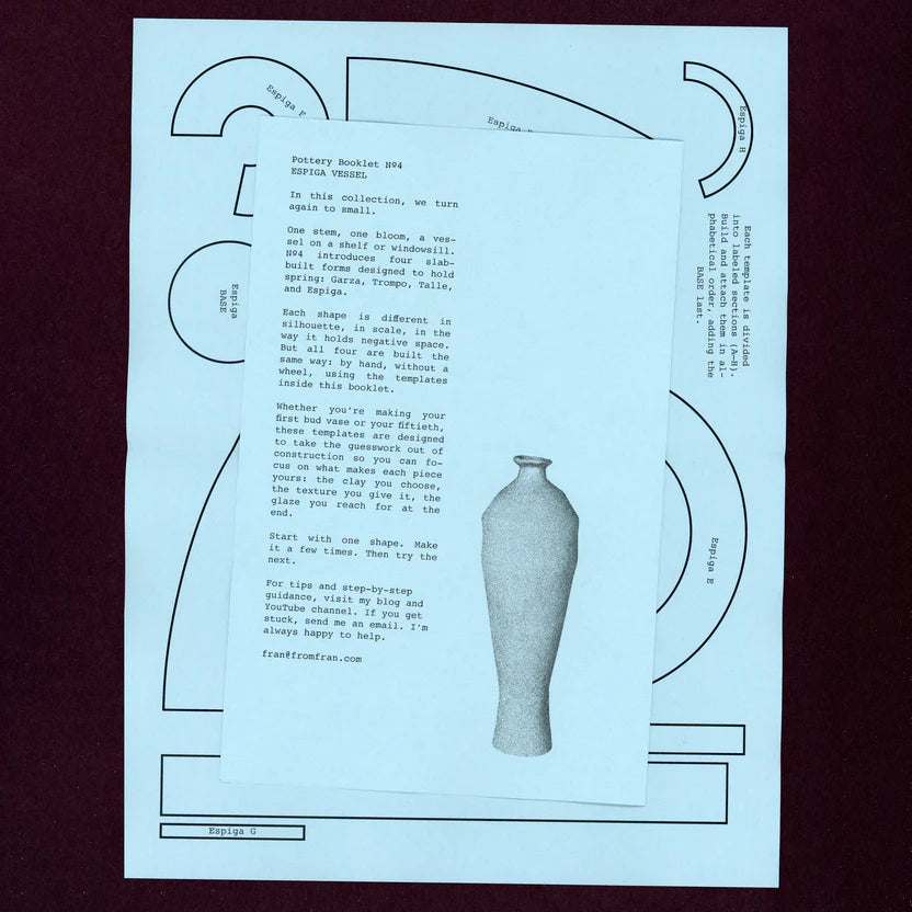Fanzine de Plantillas FromFran: Espiga Vessel Imagen secundaria del producto