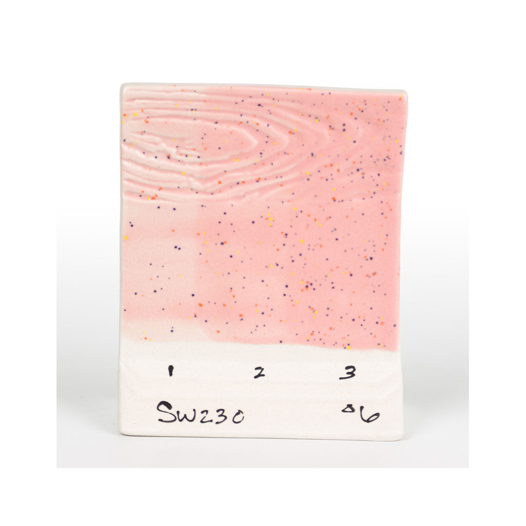 Mayco Stoneware Glazes SW-230 Pink Speck 473 ml Imagen secundaria del producto
